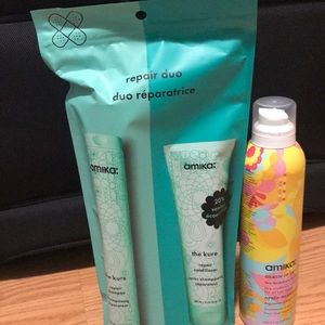 Amika shampoo, conditioner and dry shampoo